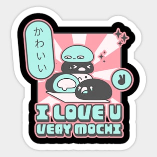 Funny Mochi Sticker